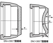 Tipo dútile teste hidráulico DN40 dos encaixes T do ferro ISO2531 do tampão A DN1800 fornecedor