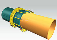 Tubulação dútile comum contida de grande resistência DN80mm do ferro - diâmetro de DN2600mm fornecedor